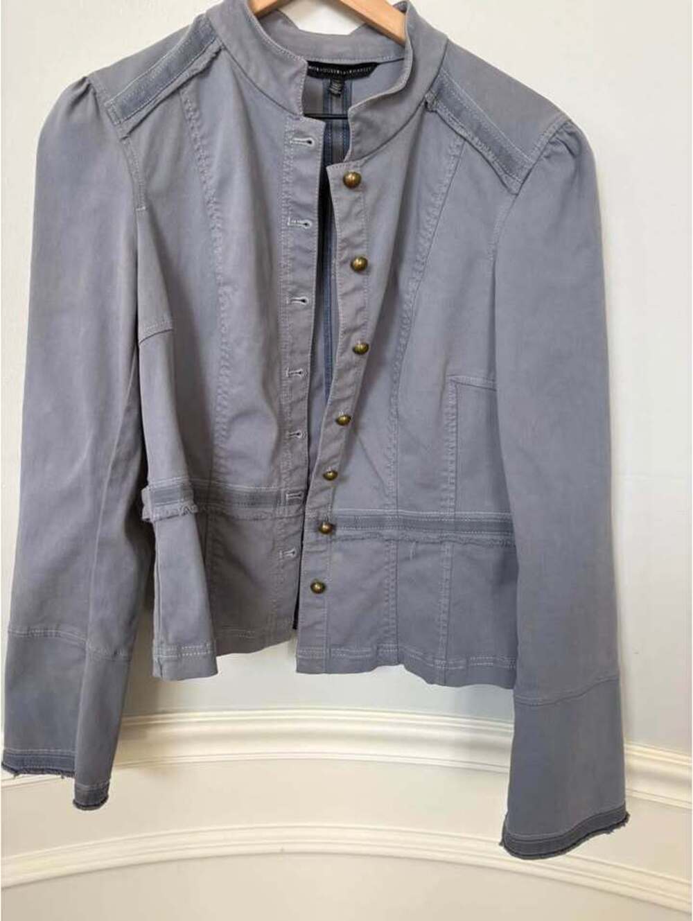 White House Black Market Military Style Jacket